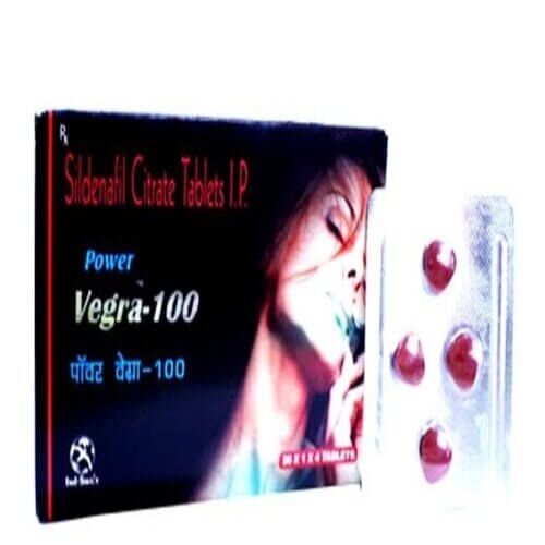 Power Vegra 100 mg Sildenafil 100mg Generic Viagra 1